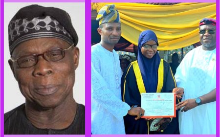 Pelican Valley Boss Extols Obasanjo for Religious Tolerance As OOPL Islamic Education Centre Graduates New Students 