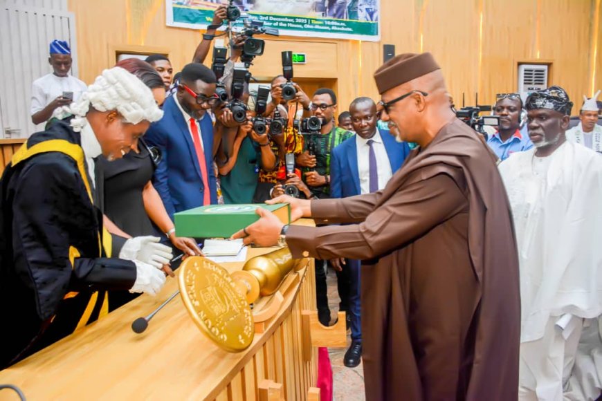 Dapo Abiodun Presents ₦1.668 Trn Budget for 2026