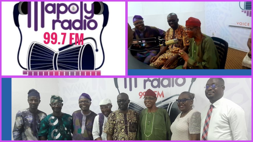 One Year in Office: Pioneer Ogun Poly Rector, Dr. Tunji Sonola Visits MAPOLY, Commends Jolaoso's Repositioning Agenda