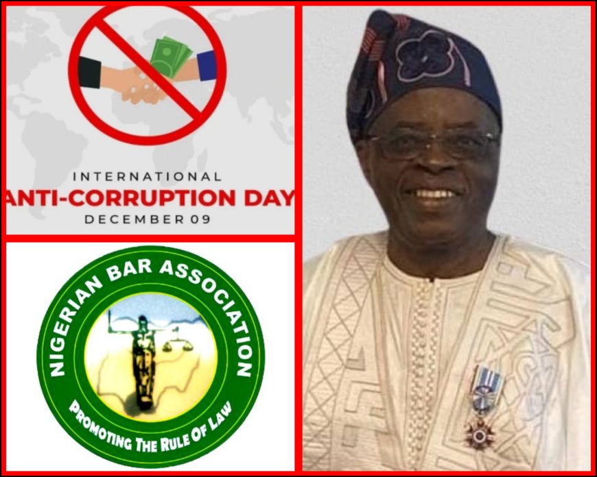 Global Anti-corruption Day 2025: "Corruption is Not Normal. It Cannot Be Normal"- Says NBA Anti-Corruption Committee Chairman Badejo