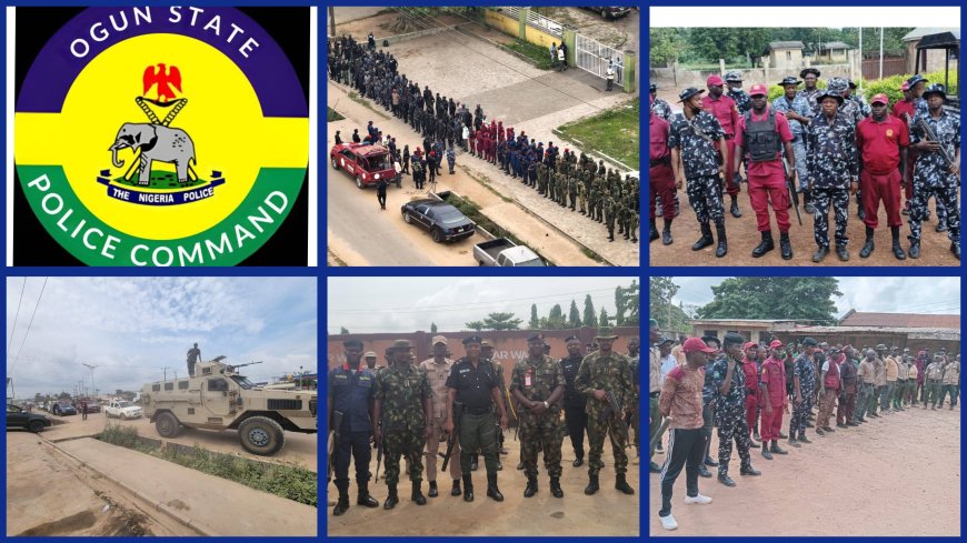 Yuletide Security:Ogun Police Sends Strong Message to Criminals, Floats Joint Operations, Massive Deployment of Personnel, Operational Assets