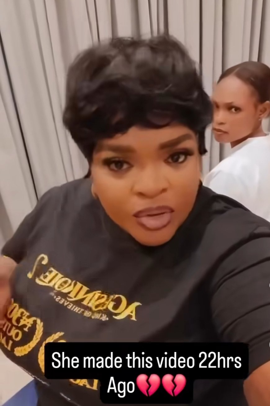 Actress AllWell Ademola’s Last Video Goes Viral After Her Death 