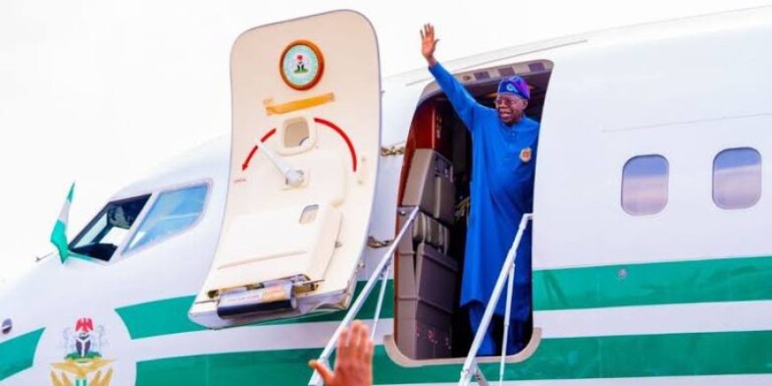 2026 Submit: Tinubu Departs Lagos For Europe Day After Eyo Festival