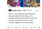 VIRAL X BANTER:"Nigeria is Not Venezuela, ...US Can Easily Rendition Tinubu, Shettima The Same Way It Did Venezuela’s Maduro - US Lobbyist Tells Bashir Ahmad in Heated Exchange
