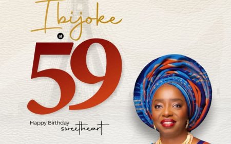 Sanwo-Olu Shifts 2026 Calendar, Sends Romantic Tributes to His Wife on Her 59th Birthday