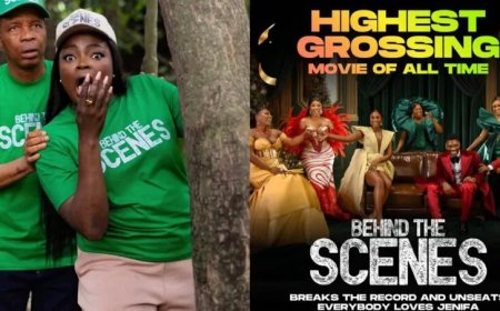 Another Win For Funke Akindele as ‘Behind The Scenes’ Becomes West Africa’s Highest-grossing Film