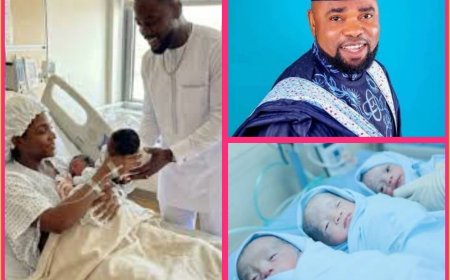 2026 Year of Multiple Births for Nigerian Entertainers? Adekunle Gold, Ere Asalatu Welcome Twins, Triplets