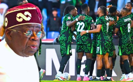 Tinubu Congratulates Super Eagles on Their Bronze Medal at AFCON 2025
