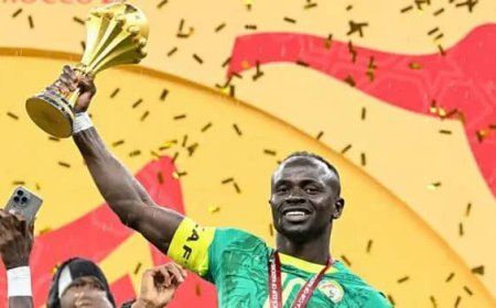 SADIO MANE: THE STORM CALMING LEADER WHO SHONE BRIGHT At AFCON FINAL