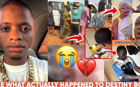 “Either I Make This Money or I Die Young”: Destiny Boy Dies at 22, Haunting Words Resurface After Afrofuji Star’s Sudden Death