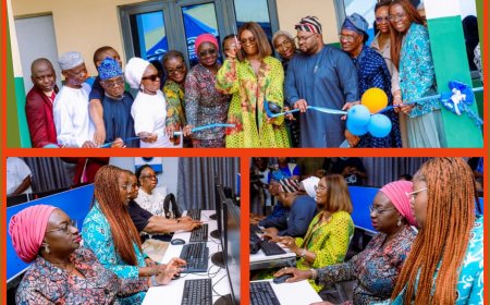 Digital Empowerment: Ogun Deputy Governor Commissions Adeola Azeez Tech Hub, Calls for More Private Investments in Tech