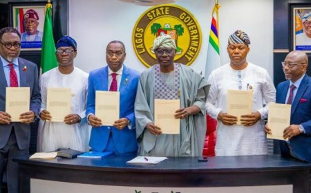 Sanwo-Olu Signs Lagos N4.4tn 'Budget of Shared Prosperity' into Law, Promises Accountability, Value for Money