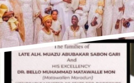 Abuja Buzzes as Bello Matawalle’s Nine Children Set to Marry on Same Day