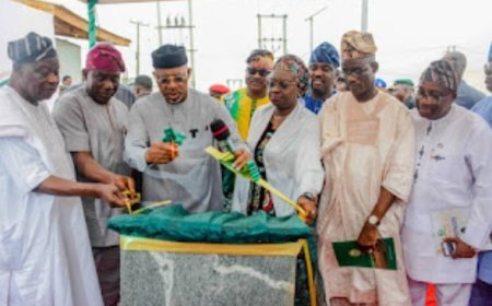 Abiodun Commissions Wole Soyinka Train Station Road, Announces Plan to Commision 20 More Roads 