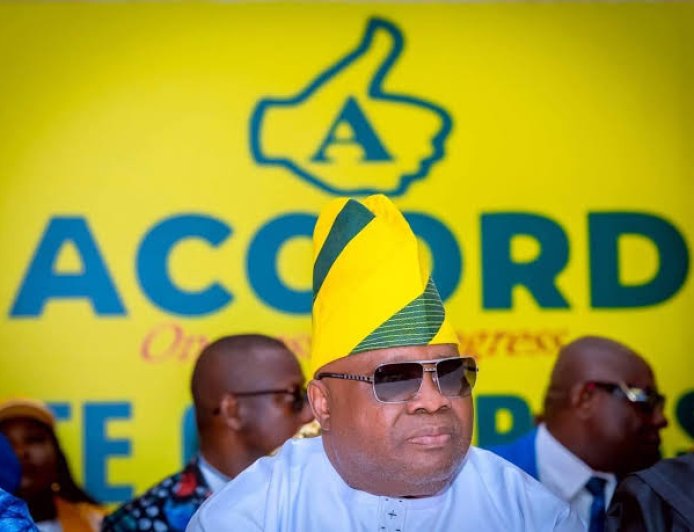 As Far As Accord Party is Concerned, Governor Ademola Adeleke Has No Opponent Within The Party - Accord