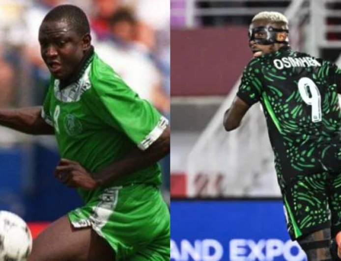 Victor Osimhen Dismisses Comparisons With Rashidi Yekini After Nigeria Beat Algerians