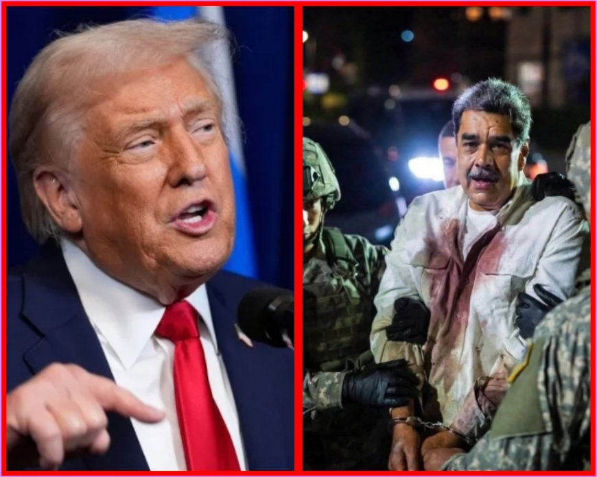 Trump Announces Capture of Venezuelan President Nicolás Maduro, First Lady in Raid By US Special Forces Over Drugs Peddling, Terrorism Financing