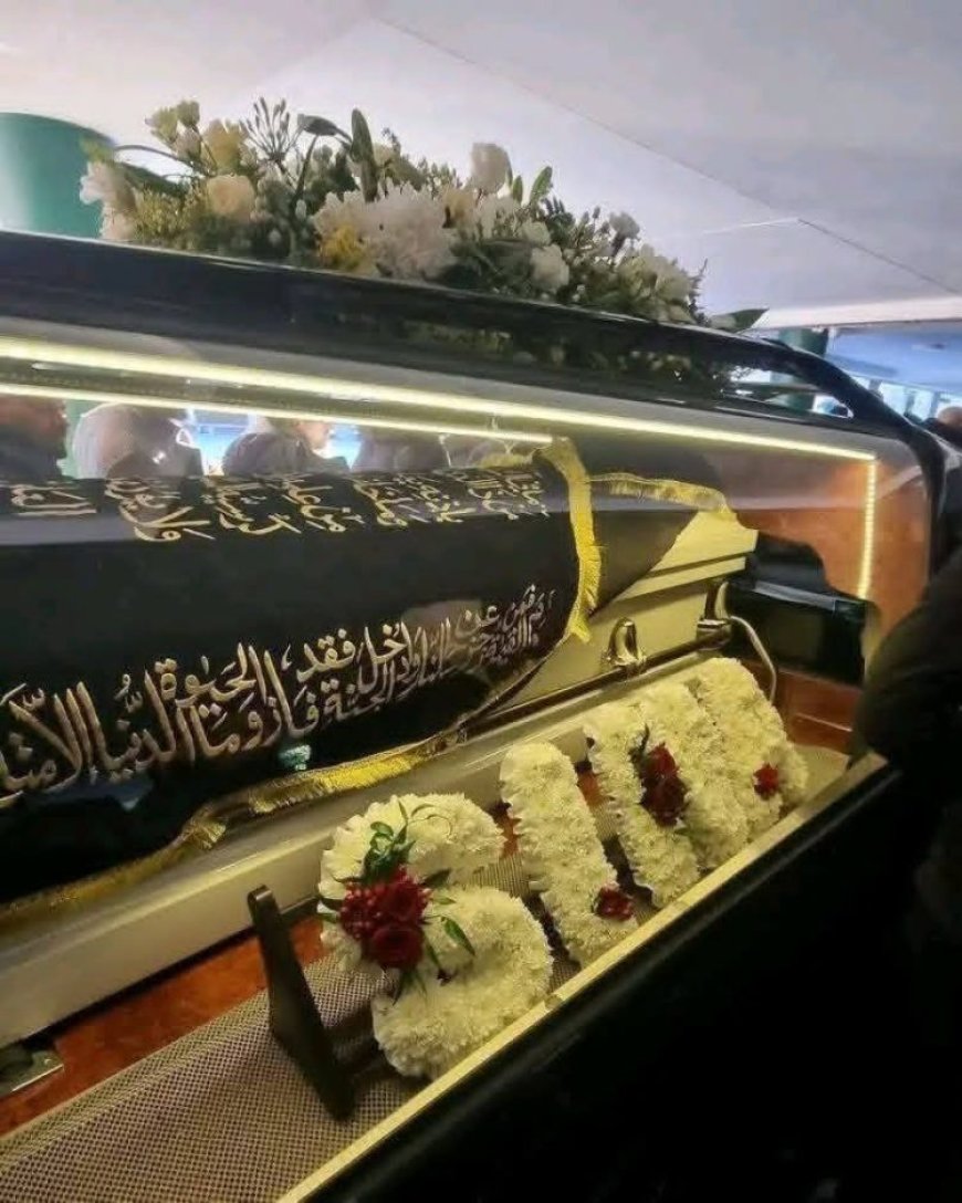 Tears, Grief As London Central Mosque Holds Funeral Prayers for Anthony Joshua’s Friends 