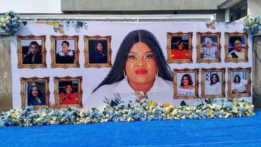 “If There’s Anyone Allwell Has Offended, Please, Forgive Her" - Message to Nollywood Stars, Crowd Who Attend Ademola's Service of Songs