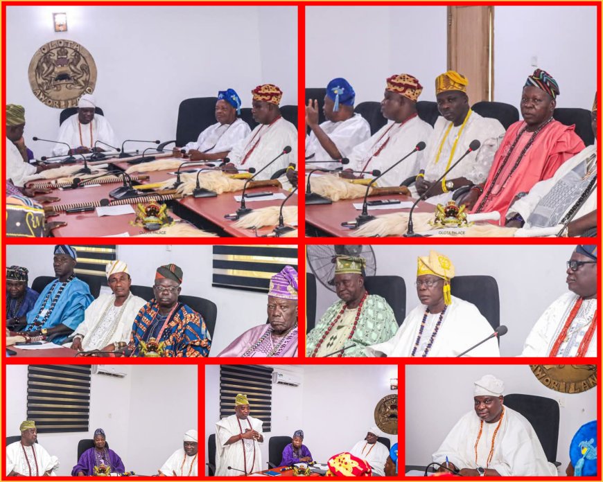 PHOTO NEWS: AWORI OBAS FORUM HOLDS FIRST MEETING IN 2026 AT OLOTA'S PALACE