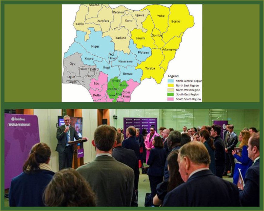 World Watch List 2026: More Christians K!lled In Nigeria Than Rest Of World Combined -New Report