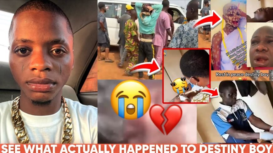 “Either I Make This Money or I Die Young”: Destiny Boy Dies at 22, Haunting Words Resurface After Afrofuji Star’s Sudden Death