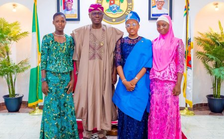 14-Year-Old Spelling Bee Champion Serves as Lagos One-Day Governor