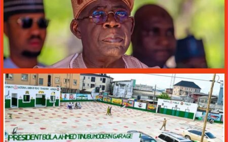 Lagos NURTW Chapter Names Multi-Million Motor Park After President Tinubu