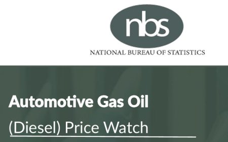 Average Retail Price of Diesel Falls 9.32% Year-on-year to ₦1,361.57 in January — NBS Reports