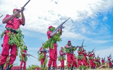 Amotekun Arrests Five Susprcted Bandits in Ekiti, Recovers Weapons
