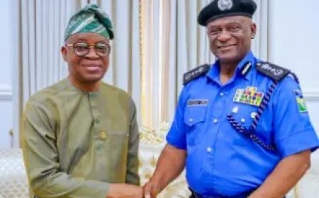 Minister of Marine Oyetola, Acting IGP Disu Strengthen Alliance to Secure Nigeria’s Waterways