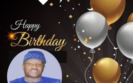 "You Are a True Democrat, Distinguished Elderstatesman Worthy of Emulation" - OTN News Celebrates Senator Prince Gbolahan Dada on His Birthday
