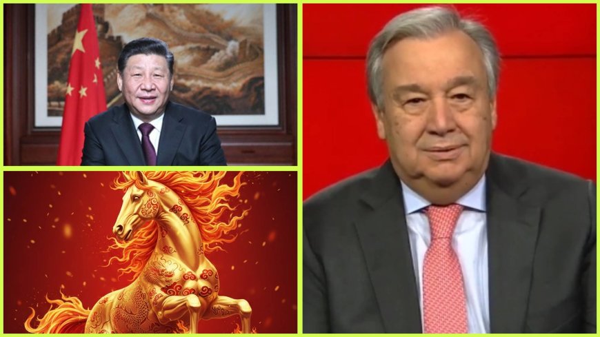 Happy Chinese New Year! 新年快乐! President Xi Jinping Delivers New Chinese Year Speech Says China  Neither Has Aggresion Gene In Its Blood Nor Seeks Hegemony Over Others