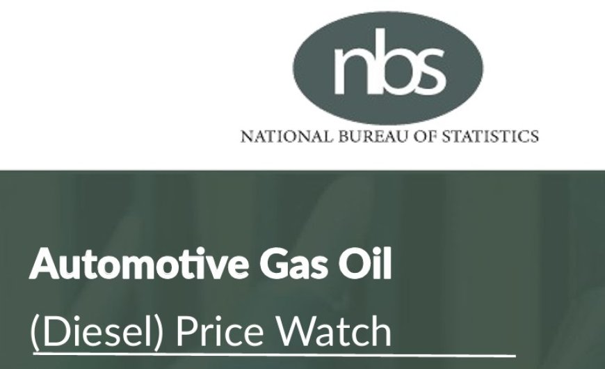 Average Retail Price of Diesel Falls 9.32% Year-on-year to ₦1,361.57 in January — NBS Reports